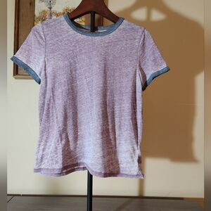 Heather Purple Short Sleeve Tee